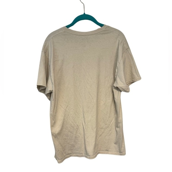 Game Day Soccer in Red on Sand Color Short Sleeve T-Shirt Size L ☀️ - Picture 6 of 13